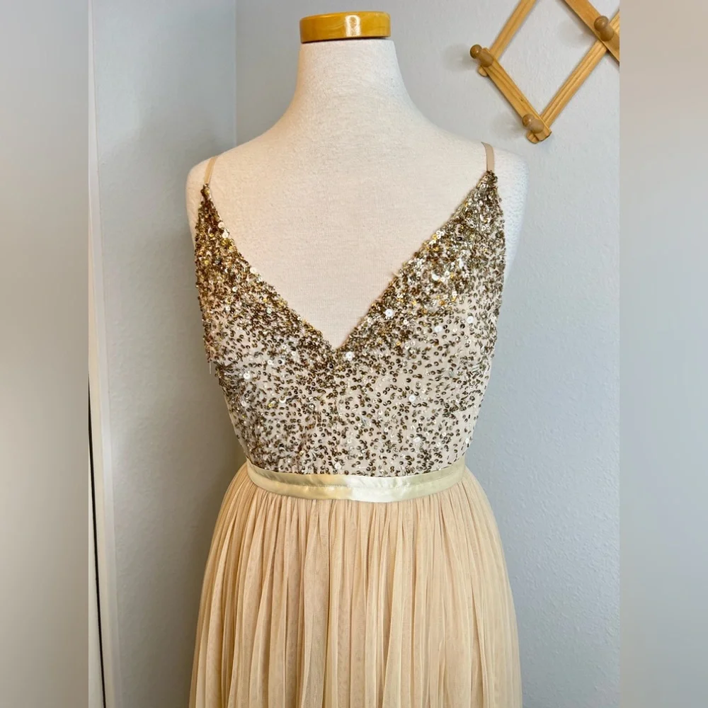 Anthropologie x BHLDN Avery Dress Size 4 - Picture 8 of 12